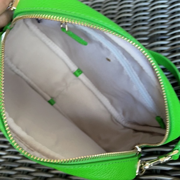 Kate Spade Astrid Oval Crossbody Leather Bag Peach Melba - Picture 11 of 16